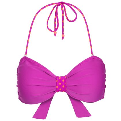 Trespass Aubrey Womens Halterneck Bikini Top in Purple
