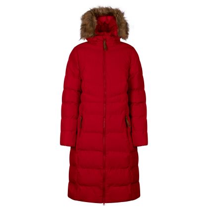 Womens Casual Jacket Audrey in Red, Front view on mannequin