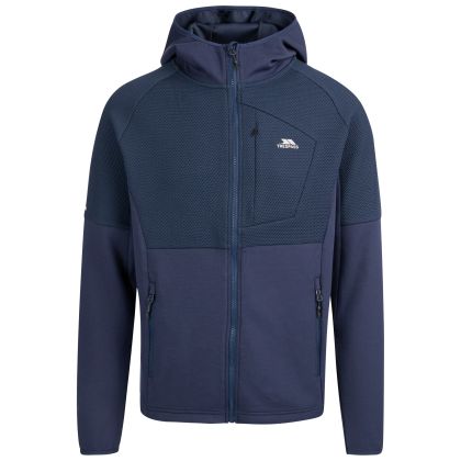 Trespass Men's Active Top Bani in NAVY, Front view on mannequin