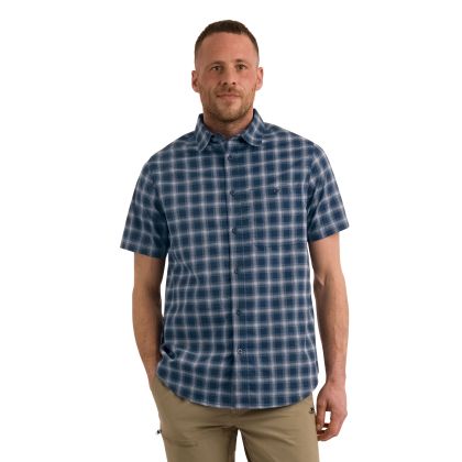 Mens Casual Shirt Barry in Navy Check