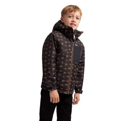 Boys Padded Waterproof Jacket Belbay in Black