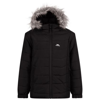 Boys Padded Casual Jacket Belcrest in Black