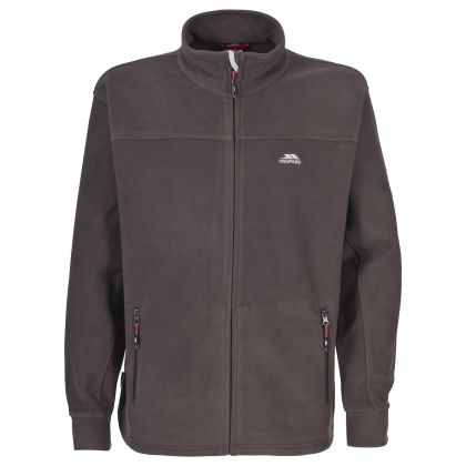 Trespass Mens Sueded Fleece Jacket in Khaki Bernal
