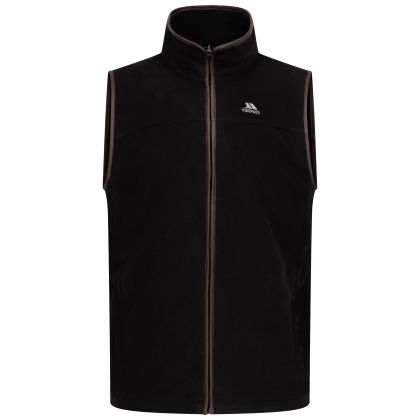 Mens Full Zip Microfleece Bernary in Black