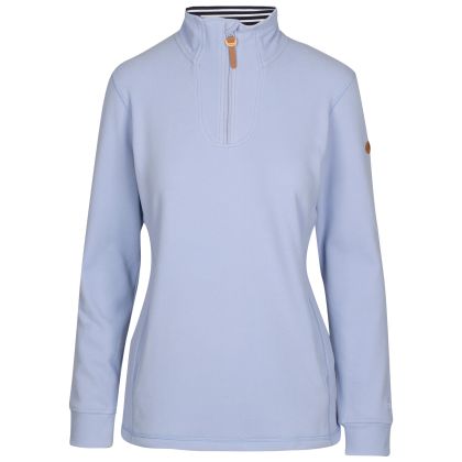 Womens Fleece  Big Heart In Cool Blue