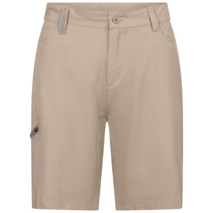 Trespass Womens Walking Shorts Tp75 Bodle in Vintage Khaki, Front view on mannequin