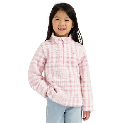 Kids Half Zip Fleece Booker In Sweetpink