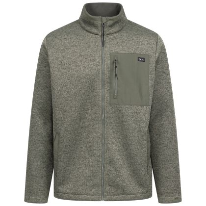 DLX Mens Fleece Boyle in Moss Marl