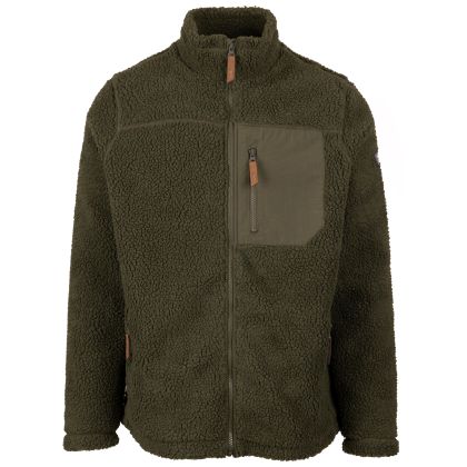 Mens Sherpa Fleece Jacket Buck B