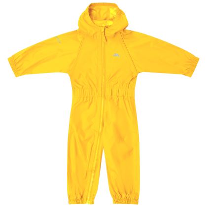 Trespass Babies Rain Suit Button in Yellow