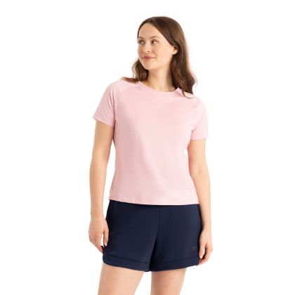 Womens Active Quick Dry T-Shirt Ceithir in Carnation
