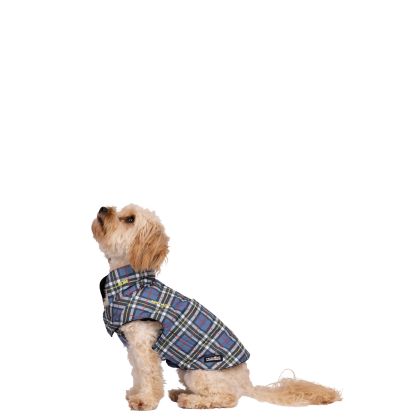 Trespass XS Printed Dog Rain Coat Charly - Tartan Print