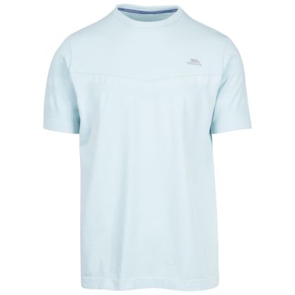 Mens Tp75 Active Top Chenab in Seafoam Marl, Front view on mannequin