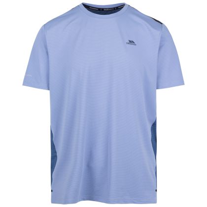Mens Tp75 Active Top Chilway in DENIM BLUE, Front view on mannequin