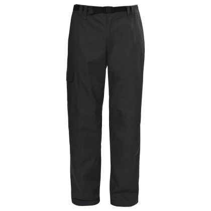 Trespass Mens Thermal Cargo Trousers in Black Clifton