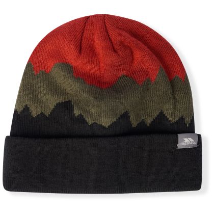 Men s Knitted Hat Cobbler in SALSA_IVY_BLACK, Hat at angled view