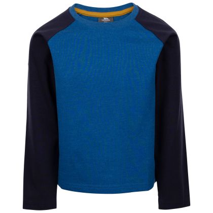Trespass Boys Casual Top Colley in Blue