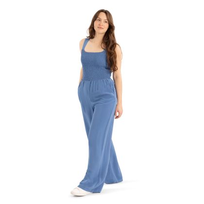 Womens Active Jumpsuit Cove in Coastal Blue