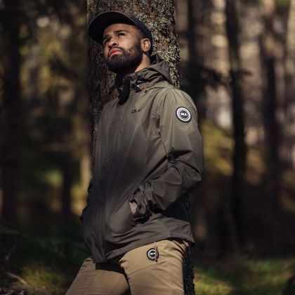 Mens DLX Waterproof Jacket Cyril, Front view on mannequin