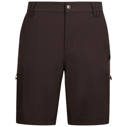 Mens Walking Shorts Dalham In Peat, Front view on mannequin