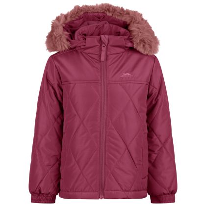 Girls Padded Casual Jacket Daven in Rose Blush