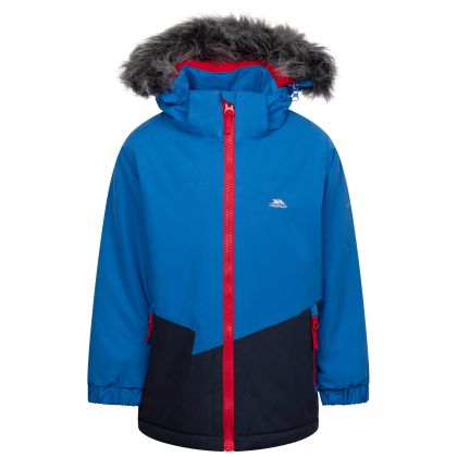 Boys Hooded Rain Jacket Deen in Blue