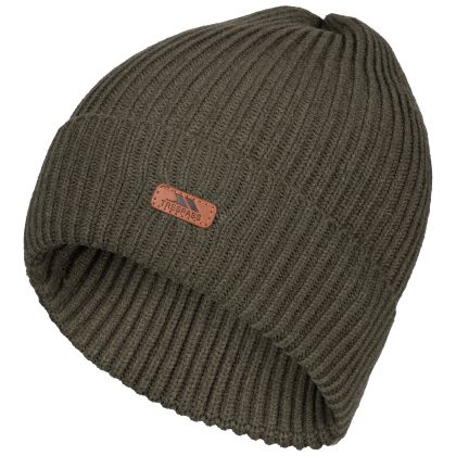 Trespass Unisex Hat Dornan in Dark Vine, Hat at angled view