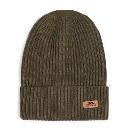 Trespass Unisex Hat Dornan in Dark Vine, Hat at angled view