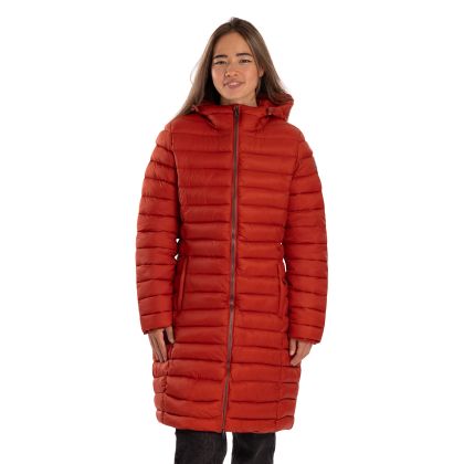 Womens Padded Casual Jacket Dorothea in Burnt Sienna