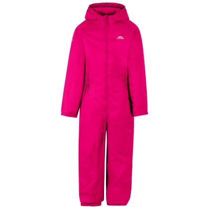 Trespass Kids Rain Suit Dripdrop in Pink