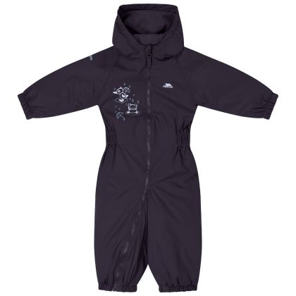 Trespass Babies Unisex Rain Suit Dripdrop in Dark Grey