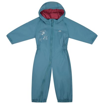 Babies Rain Suit Dripdrop in Greensea