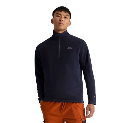 Mens Half Zip Fleece Eliston in Navy