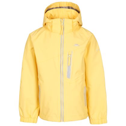 Trespass Womens Jacket TP50 Elite  PALE LEMON, Front view on mannequin