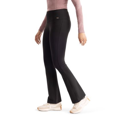 Womens Flared Leggings Ellen in Black