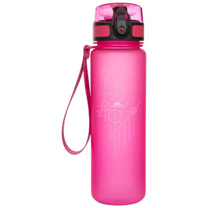 Trespass Flintlock Water Bottle 500ml in Pink