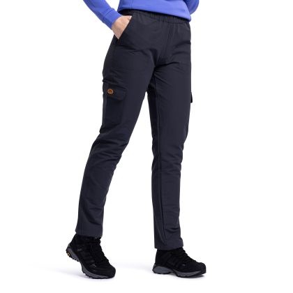 Trespass Women's Walking Trousers Freda in DARK GREY, Front view on mannequin