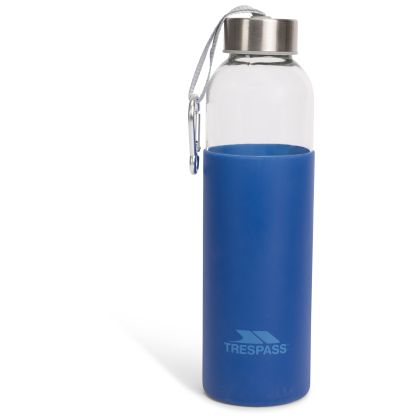 500ML Water Bottle Glass in Blue