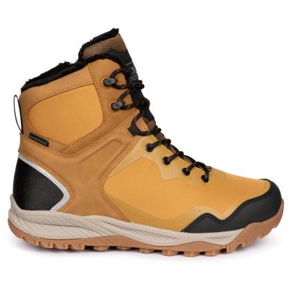 Unisex Adult Winter Boot Haze in TAN, Front view of footwear