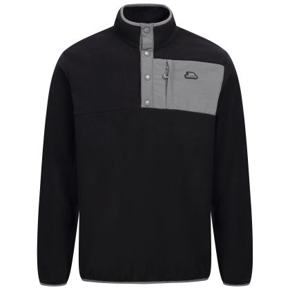 Mens Anti-Pilling Fleece Hosta in Black