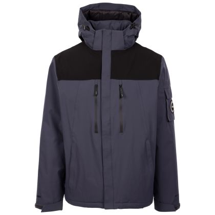 Trespass Mens DLX Waterproof Coat Jenkins, Front view on mannequin