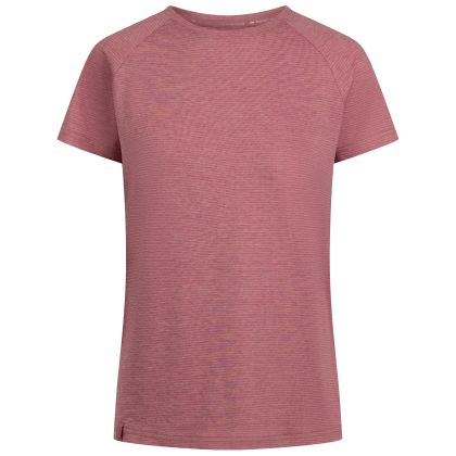 DLX Womens Antibacterial T-Shirt Josefina in Carnation Marl