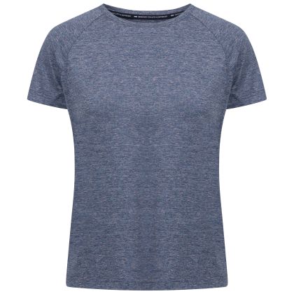 DLX Womens Antibacterial T-Shirt Josefina in Navy Marl