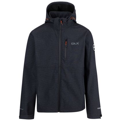 Mens DLX Softshell Jacket Justin, Front view on mannequin