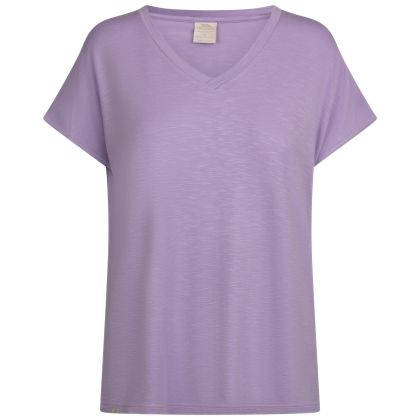 Womens Relaxed Fit T-Shirt Kabra In Gelsomino, Front view on mannequin
