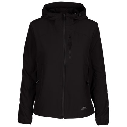 Womens Hooded Jacket  Kalady In Black