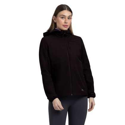 Womens Hooded Jacket  Kalady In Black