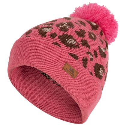 Girls Knitted Hat Kaylani in Pink Haze