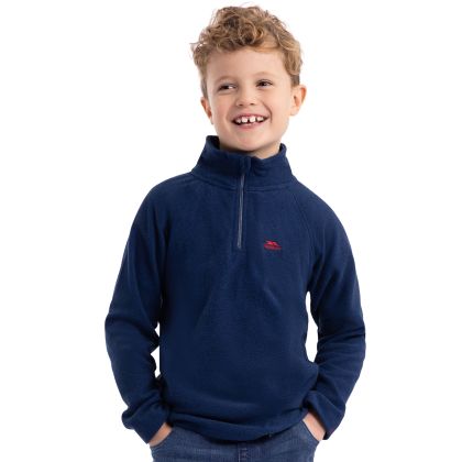 Trespass Kids 1/2 Zip Fleece Keynote Navy Trespass