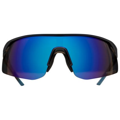 Trespass Multi Lens Adult Sunglasses Kit in Black/Blue, Front view